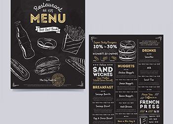 IN MENU ĐẸP