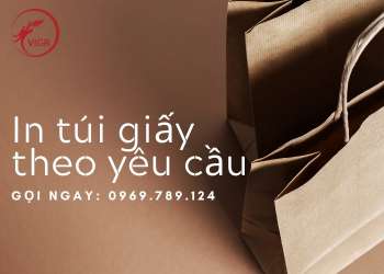 Ở đâu in túi giấy theo yêu cầu tại TP.HCM Vigroup | In nhanh chất lượng cao