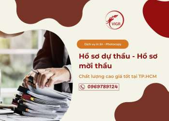 In hồ sơ - Photocopy hồ sơ dự thầu chất lượng cao giá tốt tại TP.HCM