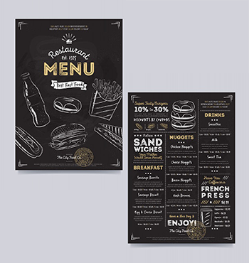 IN MENU ĐẸP