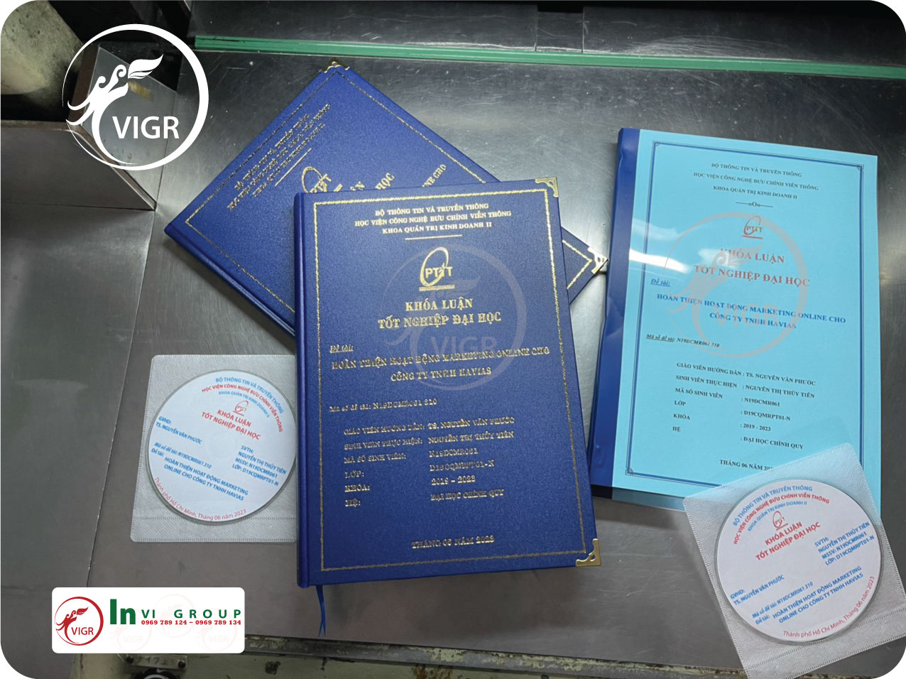 BÌA MẠ VÀNG HỌC VIỆN BƯU CHÍNH VIỄN THÔNG